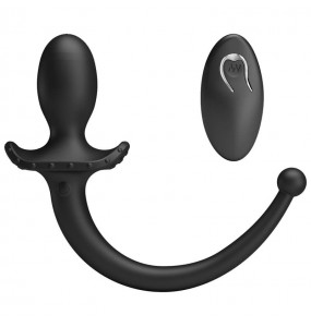 MR PLAY - Vibrating Anal Plug Tail (Wireless Remote - Chargeable)